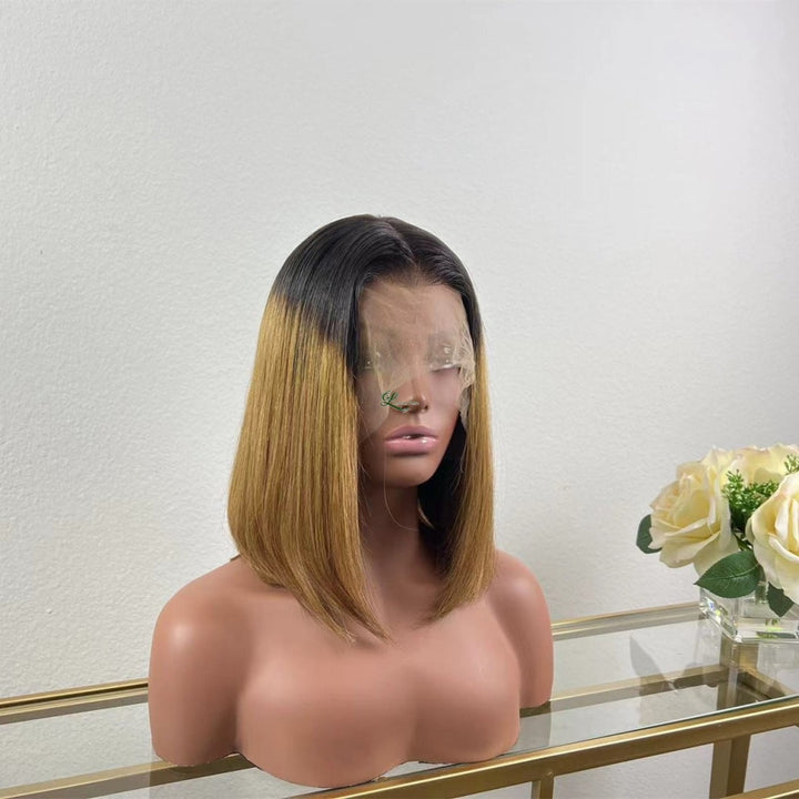 360 Lace Frontal Colored Bob - Greta Wigs