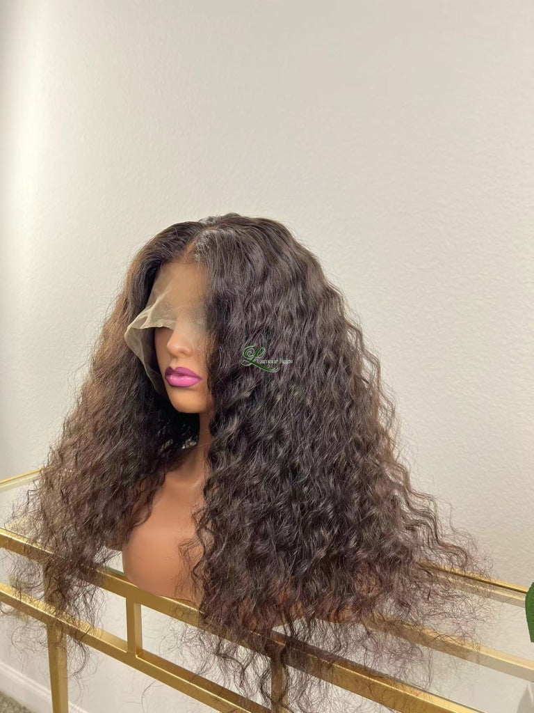 360 Lace Frontal Curly Wave Wig - Bonnie