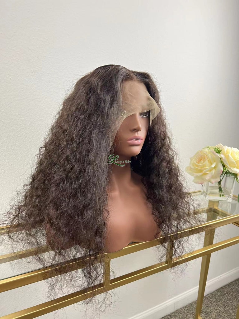 360 Lace Frontal Curly Wave Wig - Bonnie