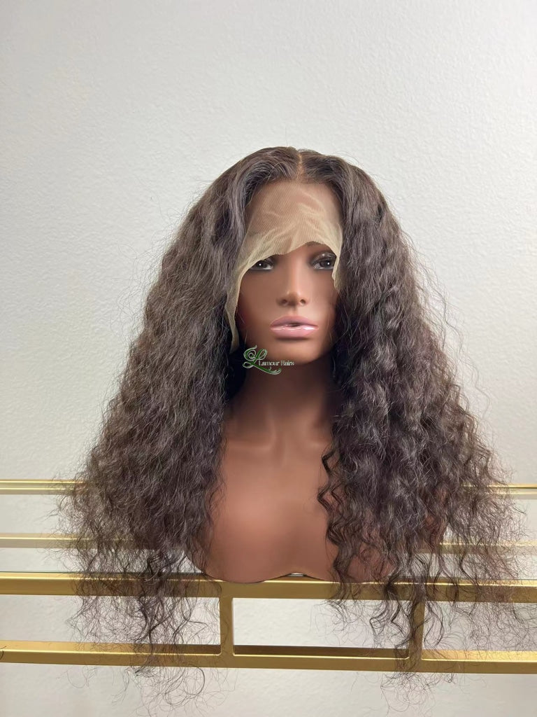 360 Lace Frontal Curly Wave Wig - Bonnie