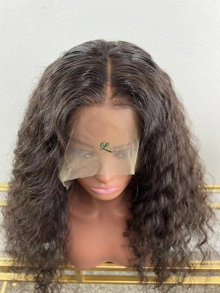 360 Lace Frontal Curly Wave Wig - Bonnie