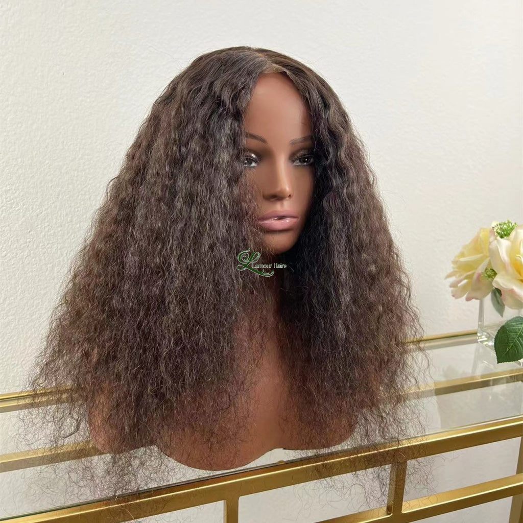 360 Lace Frontal Kinky Curly Wig - Elaine