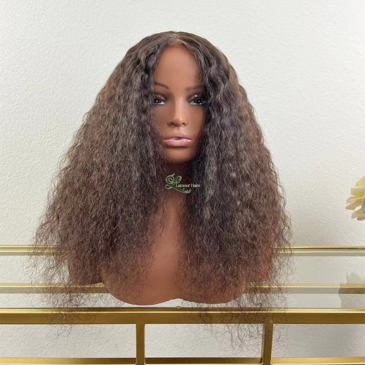 360 Lace Frontal Kinky Curly Wig - Elaine