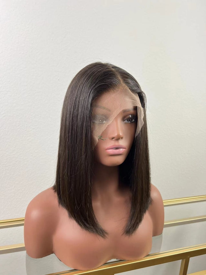 360 Lace Frontal Middle Straight Wig - Gloria