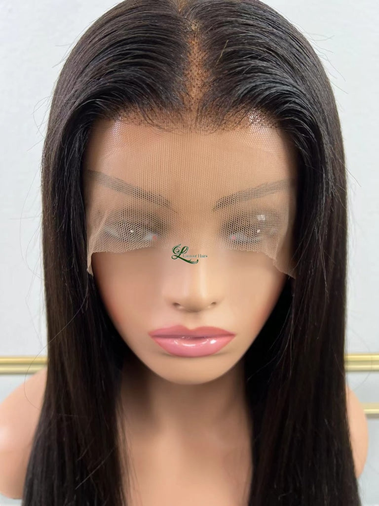 360 Lace Frontal Yaki Straight Wig - Kisha