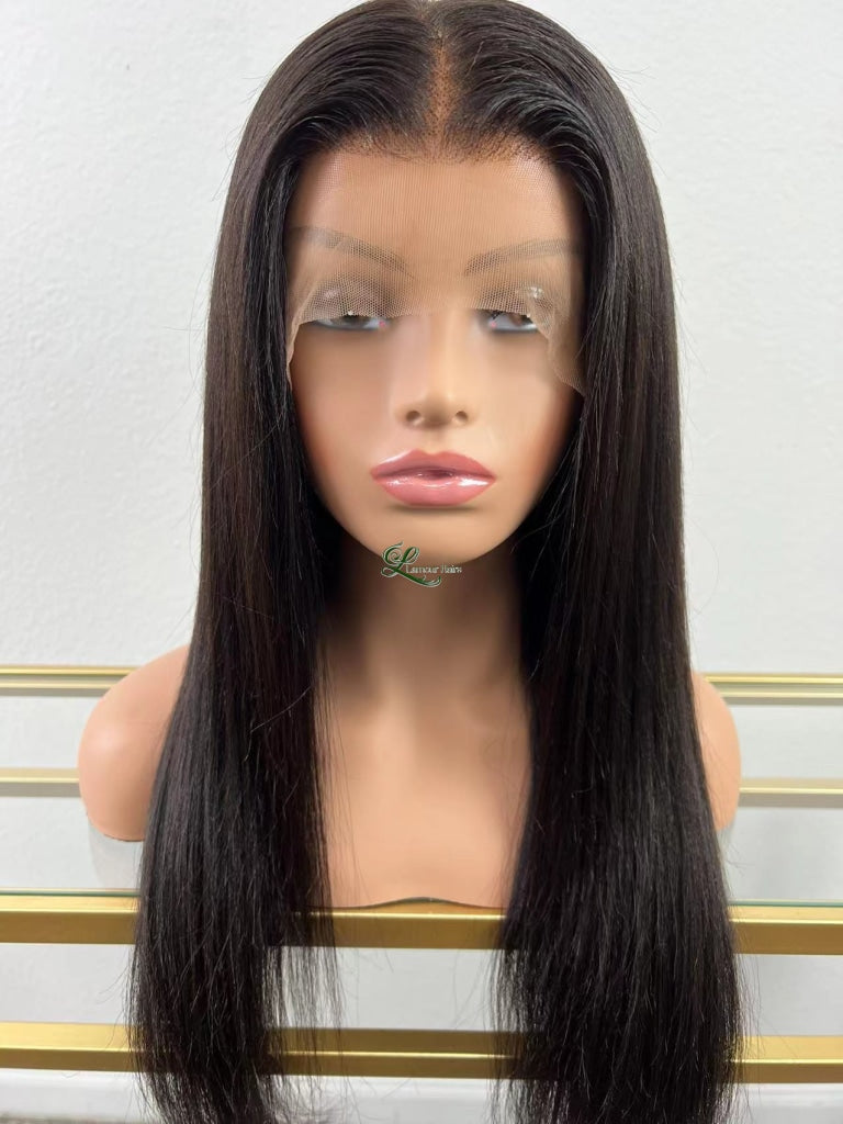 360 Lace Frontal Yaki Straight Wig - Kisha