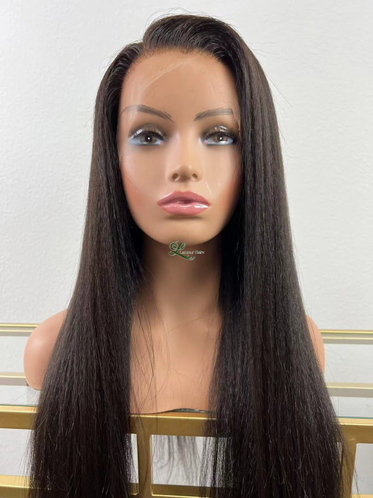 Hd Lace Kinky Straight Wig - Tiara Health & Beauty