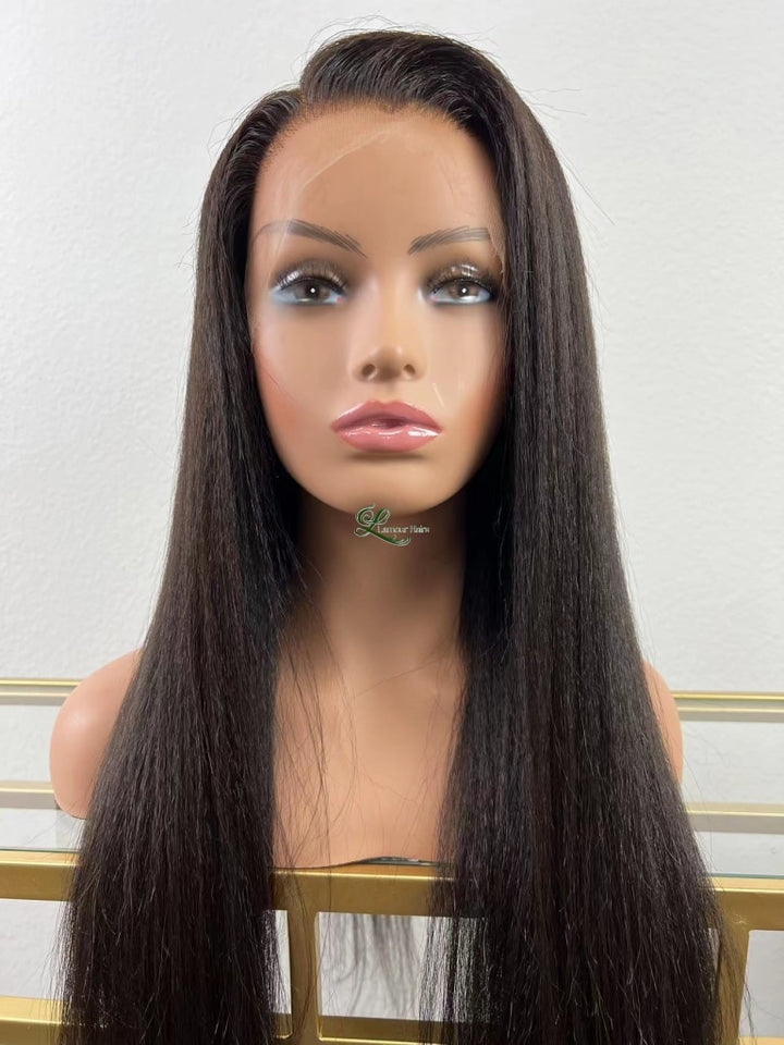 Hd Lace Kinky Straight Wig - Tiara Health & Beauty
